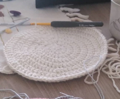 Yuvarlak Örgü Motifi